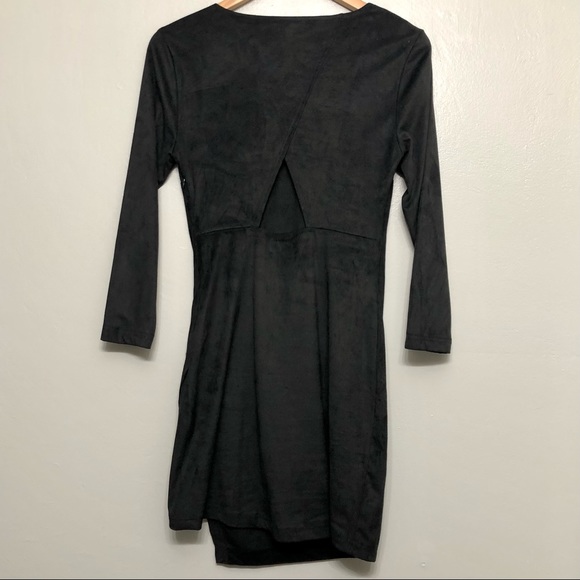 Jack by BB Dakota Black Suede Dress - Picture 6 of 8